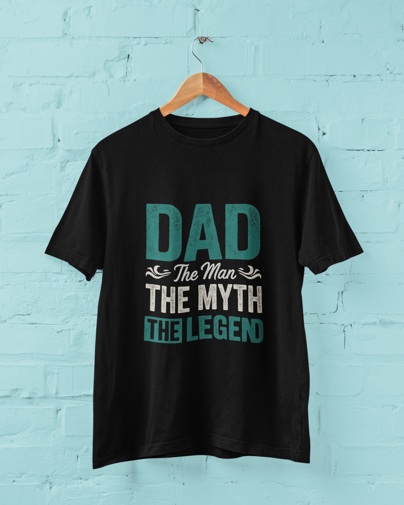 Dad The Man the Myth - Premium Father's Day T-shirt