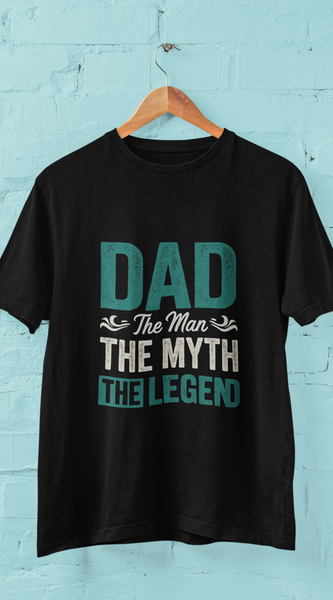 Dad The Man the Myth - Premium Father's Day T-shirt