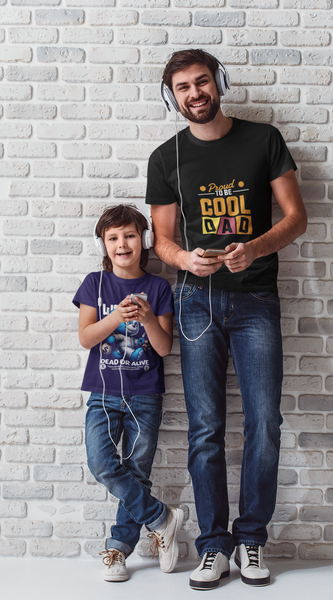 Proud to be Cool Dad - Premium Father's Day T-shirt