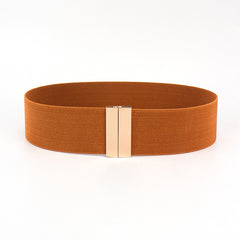 Alloy Buckle Elastic Belt