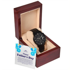 Luxury Chronograph Watch – To My Best Dad Edition