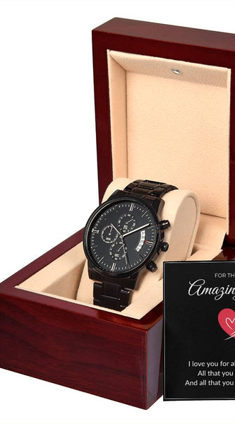Chronograph Watch – To My Amazing Dad Special Edition