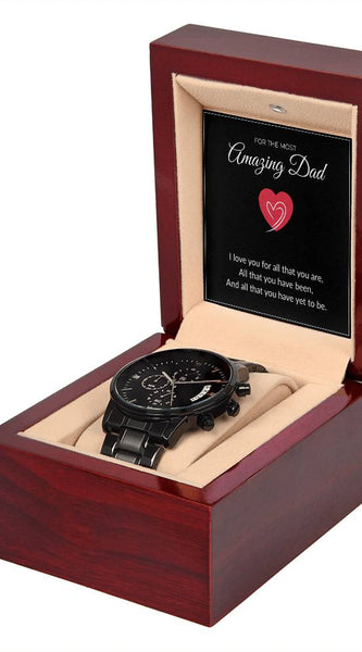 Chronograph Watch – To My Amazing Dad Special Edition