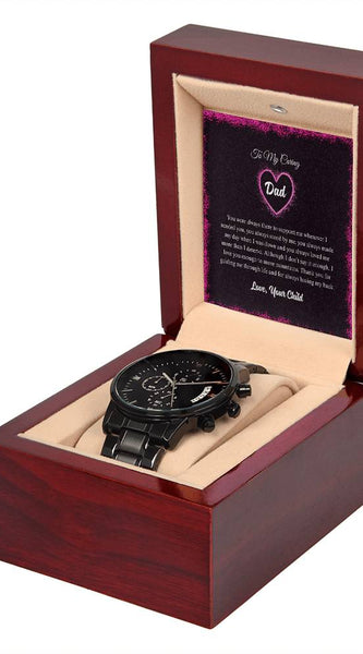 Chronograph Watch – For My Caring Dad Edition