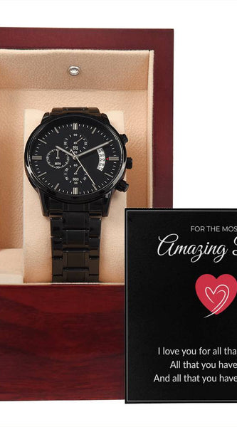 Chronograph Watch – To My Amazing Dad Special Edition