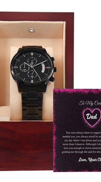 Chronograph Watch – For My Caring Dad Edition