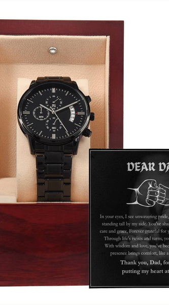 Chronograph Men’s Watch – Dad, My Best Friend Edition