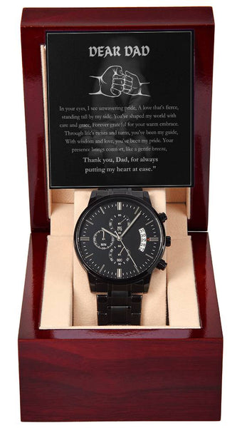 Chronograph Men’s Watch – Dad, My Best Friend Edition