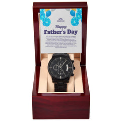 Luxury Chronograph Watch – To My Best Dad Edition