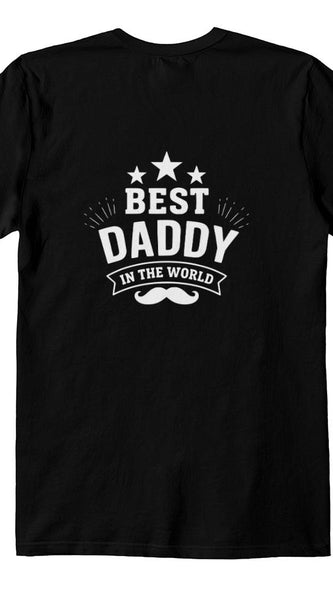 Best Dad in the world – Trendy Father's Day Tshirt