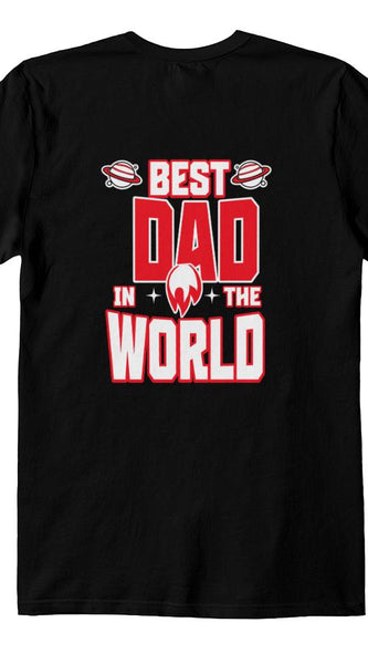 Best Dad in the world – Trendy Father's Day T-Shirt