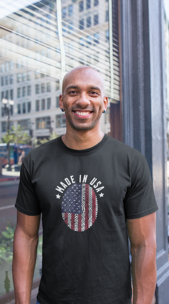 Made in USA T-Shirt – Patriotic 4th of July Unisex Independence Tee