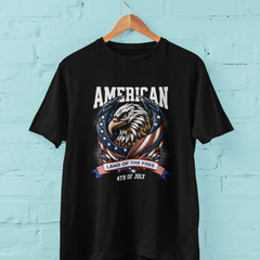 American Land of Free T-Shirt – Patriotic USA 4th of July Tee