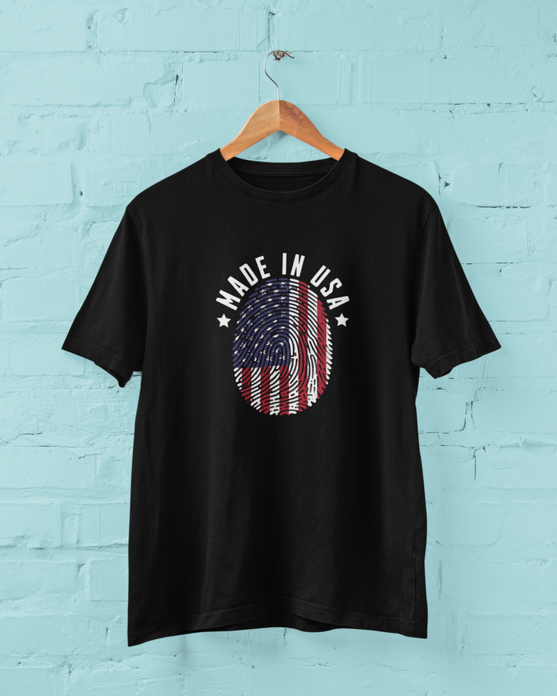 Made in USA T-Shirt – Patriotic 4th of July Unisex Independence Tee