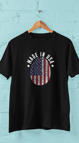 Made in USA T-Shirt – Patriotic 4th of July Unisex Independence Tee
