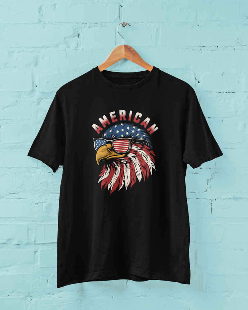 American T-Shirt – Patriotic USA Tee for 4th of July Celebration