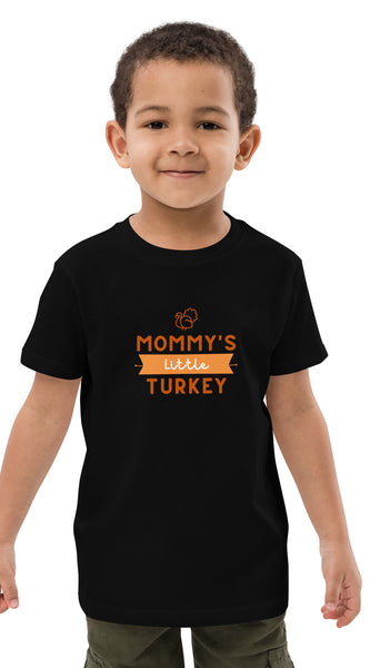 Mommy's Little Turkey Organic cotton kids t-shirt