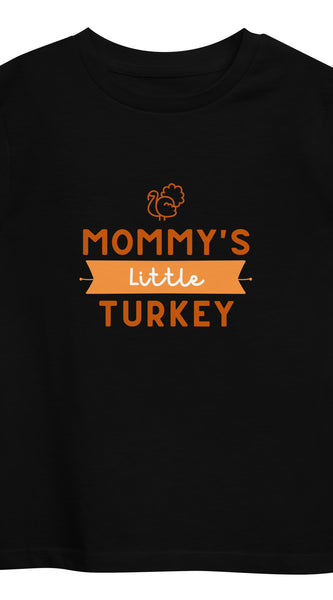 Mommy's Little Turkey Organic cotton kids t-shirt