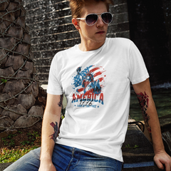 America 1776 T-Shirt – Land of the Free USA Patriotic Tee Unisex