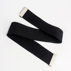 Alloy Buckle Elastic Belt