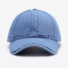 Distressed Adjustable Baseball Cap