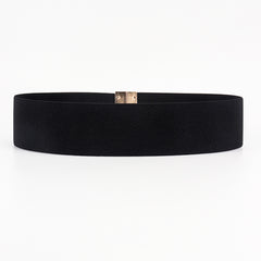 Alloy Buckle Elastic Belt