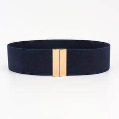 Alloy Buckle Elastic Belt