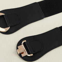 Alloy Buckle Elastic Belt