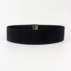 Alloy Buckle Elastic Belt