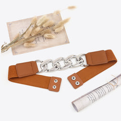 Chain Detail Elastic Belt