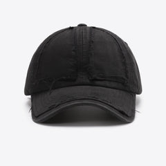 Distressed Adjustable Baseball Cap