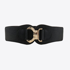 Alloy Buckle Elastic Belt