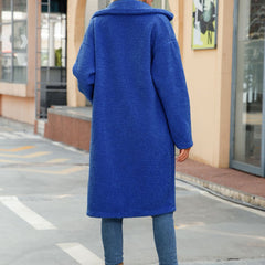 Collared Neck Button Down Coat