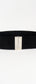 Alloy Buckle Elastic Belt