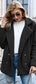Full Size Lapel Collar Sherpa Coat