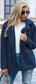 Full Size Lapel Collar Sherpa Coat