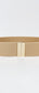 Alloy Buckle Elastic Belt