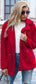 Full Size Lapel Collar Sherpa Coat