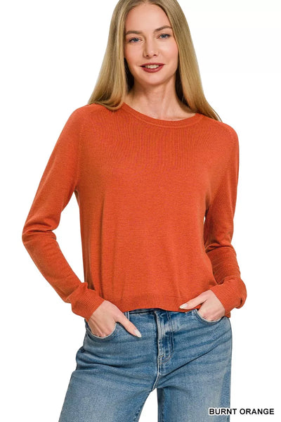BURNT ORANGE