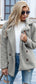 Full Size Lapel Collar Sherpa Coat
