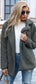 Full Size Lapel Collar Sherpa Coat