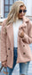 Full Size Lapel Collar Sherpa Coat