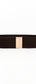 Alloy Buckle Elastic Belt