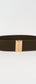 Alloy Buckle Elastic Belt