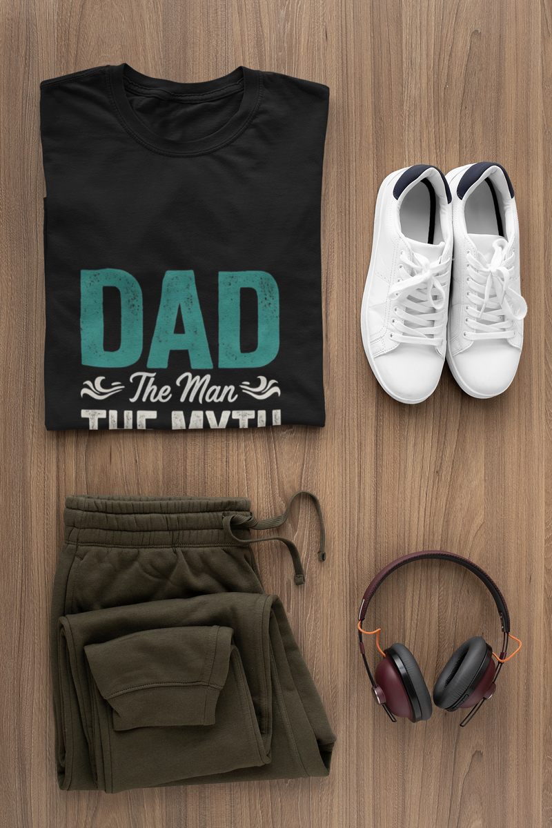 Dad The Man the Myth - Premium Father's Day T-shirt
