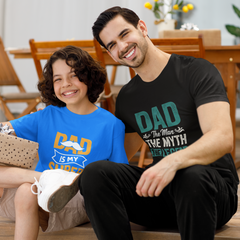 Dad The Man the Myth - Premium Father's Day T-shirt
