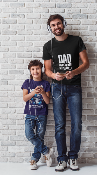 Dad Mode On – Fatherhood Activated T-Shirt