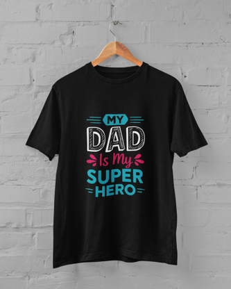 My Dad is My Super Hero - Premium Father's Day T-shirt