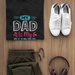 My Dad is My Super Hero - Premium Father's Day T-shirt