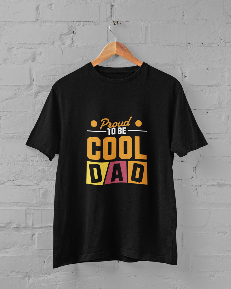 Proud to be Cool Dad - Premium Father's Day T-shirt